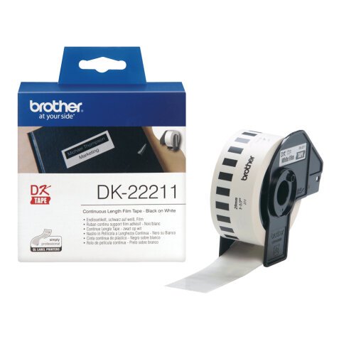 DK-22211 Film d'étiquettes en continu, 29mm x 15,24m