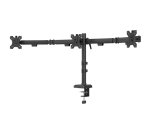 Neomounts DS60-600BL3 Brazo de monitor 10-27" - Quick-fix - Tope-a-180°