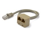 StarTech.com Cavo Adattatore sdoppiatore RJ45 2 a 1 - F/M