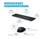 HP Pack de teclado + Ratón inalámbricos 655 Qwerty Español