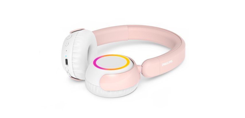 Philips TAK4200 Auricolare Con cavo e senza cavo A Padiglione Musica e Chiamate Bluetooth Rosa, Bianco