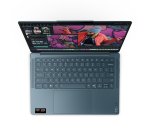 Lenovo Yoga Slim 7 14AKP10 Copilot+ PC AMD Ryzen AI 7 350 Ordinateur portable 35,6 cm (14") 2.8K 32 Go LPDDR5-SDRAM 1 To SSD Wi-Fi 7 (802.11be) Windows 11 Home Français Bleu