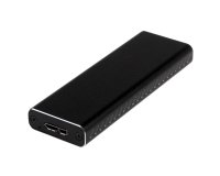 StarTech.com Boîtier Aluminium M.2 SSD vers USB 3.0 (5Gbps) avec UASP - Noir - M.2 NGFF SATA avec Clé B & Clé B+M - Boîtier Externe M.2 Portable - Non Compatible avec NVMe / AHCI