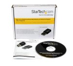 StarTech.com Mini Adaptador de Red USB 2.0 Inalámbrico Wireless-AC de Banda Doble AC600 - Wifi 802.11ac 1T1R