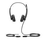 Yealink YHS34 Dual Headset Auriculares Alámbrico Diadema Llamadas/Música Negro