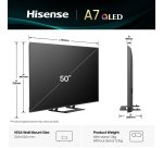 Hisense 50A79Q TV 127 cm (50") 4K Ultra HD Smart TV Wi-Fi Black