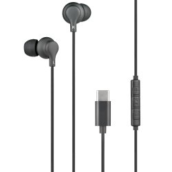 BIG BEN KPINTRAUSBCRB écouteur/casque Avec fil Ecouteurs Appels/Musique USB Type-C Noir