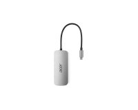 Acer 7in1 Type C Dongle Avec fil USB 3.2 Gen 1 (3.1 Gen 1) Type-C Argent