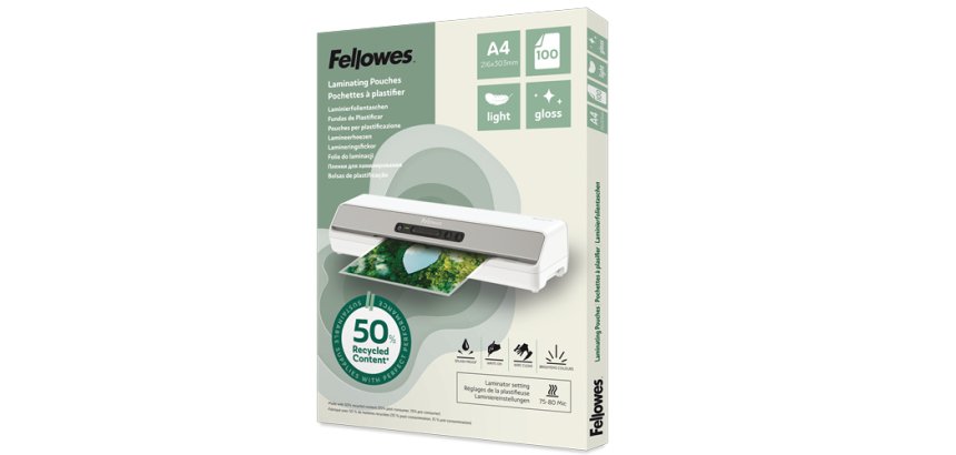Fellowes 100142987 pellicola per plastificatrice 100 pz