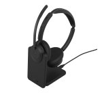 Jabra Evolve3 45 Wireless Headset Headband Office/Call Center USB Type-A Bluetooth Black