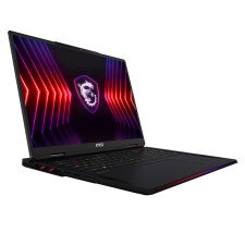 MSI Raider 18 HX A14VIG-057FR Intel® Core™ i9 i9-14900HX Ordinateur portable 45,7 cm (18") UHD+ 128 Go DDR5-SDRAM 2 To SSD NVIDIA GeForce RTX 4090 Wi-Fi 7 (802.11be) Windows 11 Pro Noir