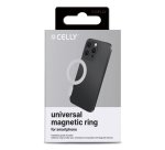 Celly MAGCADAPTERWH accessorio per smartphone e telefoni cellulari Anello magnetico
