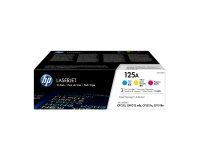 HP 125A - 3er-Pack - Gelb, Cyan, Magenta - original - LaserJet - Tonerpatrone (CE259AM)