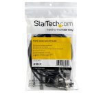 StarTech.com 6.6ft (2m) Laptop Cable Lock with Keys - Keyed Security Cable Lock for Compatible K-Slot Laptops, Desktops, Computers & Other Devices - Anti-Theft Vinyl Coated Steel Cable Lock - TAA