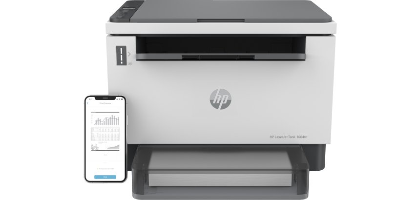 HP LaserJet Imprimante Tank MFP 1604w