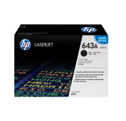HP 643A toner LaserJet noir authentique