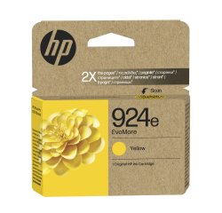 HP 924e Cartouche d’encre authentique Jaune EvoMore