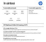 HP E07KNAT PC/stazione di lavoro Intel Core Ultra 7 265T 32 GB DDR5-SDRAM 1 TB SSD Windows 11 Pro Mini PC AI PC