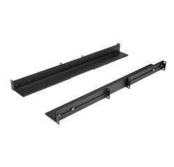 StarTech.com Rails de Montage pour Serveur 1U 19" - Profondeur Ajustable de 61 à 91,4cm - Rails de Montage Universels à 4 Montants - Kit de Montage pour Équipement Réseau/Serveur/UPS HPE ProLiant Dell PowerEdge