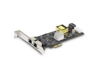 StarTech.com Carte Réseau PCIe à 1 Port 2,5 Gbps NBASE-T, Intel® I225-V, Carte Réseau pour Ordinateur à Port Unique, Carte Réseau Ethernet MultiGigabit, Carte LAN Serveur PCI Express