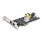 StarTech.com Carte Réseau PCIe à 1 Port 2,5 Gbps NBASE-T, Intel® I225-V, Carte Réseau pour Ordinateur à Port Unique, Carte Réseau Ethernet MultiGigabit, Carte LAN Serveur PCI Express