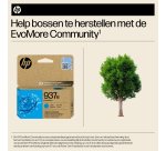 HP 937e EvoMore originele cyaan inktcartridge