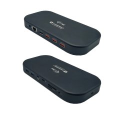 i-tec Thunderbolt 3/USB-C Dual 4K Docking Station + USB-C to DisplayPort Cable (1,5 m) + Power Delivery 60W