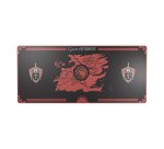 Lexip HBO Game of Thrones - Targaryen Edition Tapis de souris de jeu Noir, Rouge