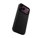 PanzerGlass CARE™ by ® Solo Vegan Leather Case Black w. MagSafe iPhone 18 Pro Max | 17 Pro Max protective phone case Black Cover