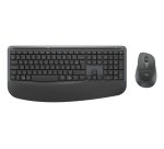 Logitech Signature Comfort Plus Combo MK880 for Business clavier Souris incluse Universel USB + Bluetooth AZERTY Français Graphite