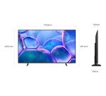 Samsung Crystal UHD 50" UE50U7000FUXZT 4K, Processore Crystal 4K, HDR, Smart Experience, OTS Lite & Adaptive Sound, Metal Stream Design, Smart TV, 2025