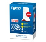 Box FRITZ! 6825 4G International routeur sans fil Gigabit Ethernet Monobande (2,4 GHz) Blanc
