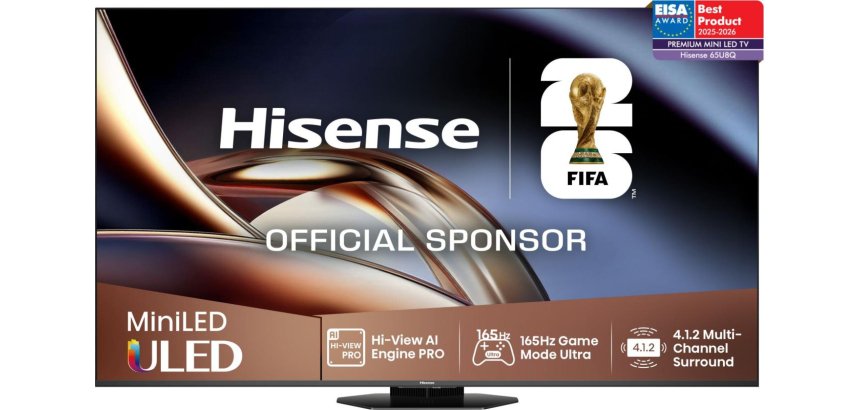 Hisense Smart TV ULED MiniLED 65" 4K 65U8Q