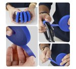 StarTech.com Lot de 4 Rouleaux de Ruban Auto-Agrippant de 4,6m, Largeur 12mm, Bleu, Attaches de Câbles Réutilisables à Découper sur Mesure, Ruban de Fixation, Gaines en Tissu Réglables, Rouleaux en Vrac
