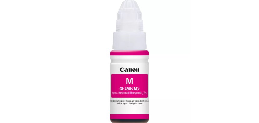 Canon bouteille encre magenta GI-490M