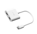 j5create USB-C® a USB-C® dual con vídeo o suministro de energía