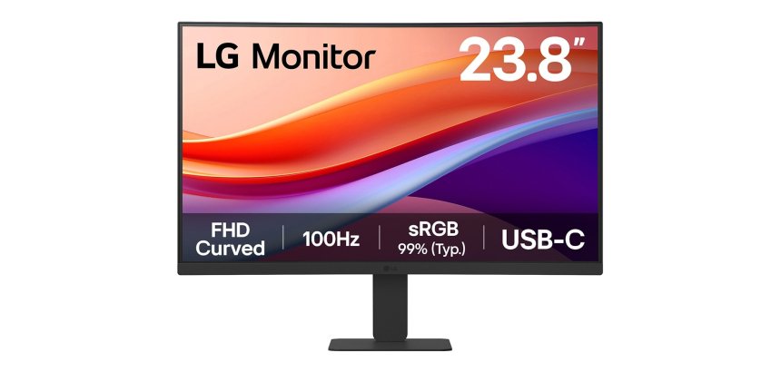 LG 24U421A-B écran plat de PC 60,5 cm (23.8") 1920 x 1080 pixels Full HD LED Noir