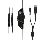 Celly CyberBeat Auricolare Cablato A Padiglione Gaming USB tipo A Nero, Rosso