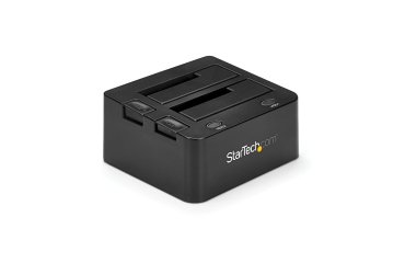 StarTech.com Docking Station de 2 Bahías USB 3.0 a SATA - Base de Acoplamiento USB de Discos Duros SSD SATA I/II/III de 2,5/3,5" - de Intercambio en Caliente - Carga Superior