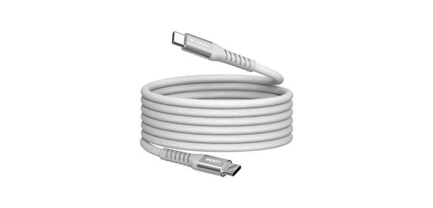 Verbatim 31854 USB-Kabel USB 2.0 1,2 m USB C 0,48 Gbit/s 100 W Grau