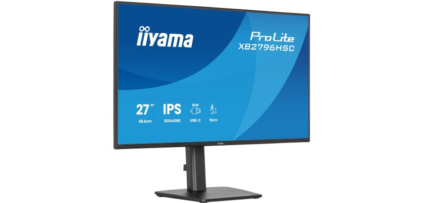 iiyama ProLite XB2796HSC-B1 flat PC monitor 68.6 cm (27") 1920 x 1080 pixels Full HD LED Black