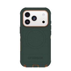 OtterBox Defender Pro MagSafe Camera Control Apple iPhone 17 Pro Coopersmith - green