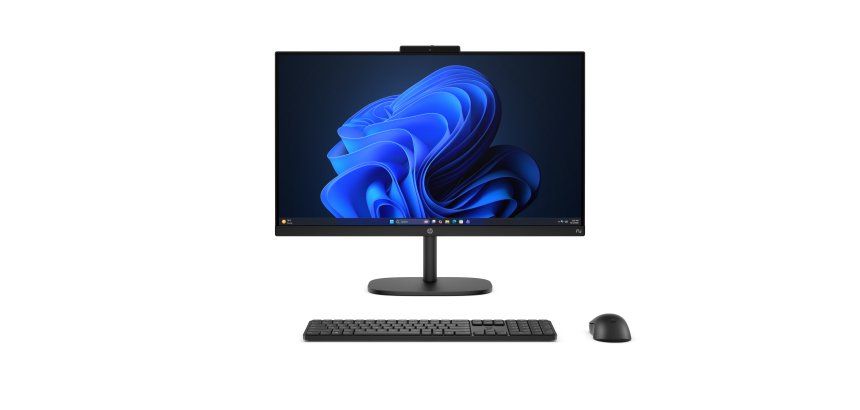 HP E07KBAT All-in-One PC Intel Core 7 240H 60,5 cm (23.8") 1920 x 1080 Pixel 16 GB DDR5-SDRAM Windows 11 Pro Wi-Fi 7 (802.11be) Nero