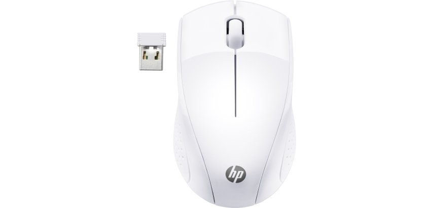 HP Souris sans fil 220 (Blanc neige)