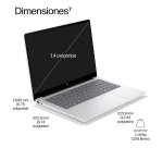 HP EliteBook 8 G2i 14 inch Notebook Next Gen AI PC Wolf Pro Security Edition Copilot+ PC Intel Core Ultra 5 325 Portátil 35,6 cm (14") WUXGA 16 GB DDR5-SDRAM 512 GB SSD Wi-Fi 7 (802.11be) Windows 11 Pro Plata