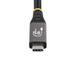 StarTech.com Cable USB4 3m - Cable USB-C Certificado USB-IF - 20Gbps - PD 240W EPR - 4K120 - DP 2.1 - Cable USB Tipo C - Recubrimiento de TPE - Negro