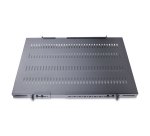 StarTech.com Étagère Réglable et Ventilée pour Montage en Rack de Serveur 1U - 150kg - Profondeur de Montage Réglable de 49,5 à 97,4cm Plateau Universel pour Rack d'Équipement AV/Réseau 19" - Profondeur 69,8cm