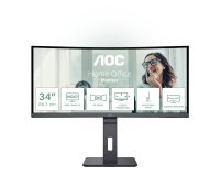 AOC CU34P3CV pantalla para PC 86,4 cm (34") 3440 x 1440 Pixeles UltraWide Quad HD LED Negro