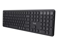 Trust Vaiya clavier maison/bureau RF sans fil + Bluetooth Français Noir