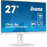 iiyama ProLite XUB2792QSU-W6 écran plat de PC 68,6 cm (27") 2560 x 1440 pixels Wide Quad HD LED Blanc